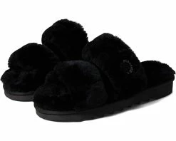 FIRESIDE By Dearfoams Benalla Shearling Double Band Slide