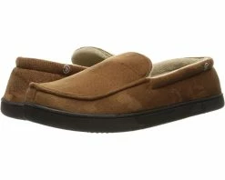 Isotoner Men's Moccasin Gel Infused Memory Foam