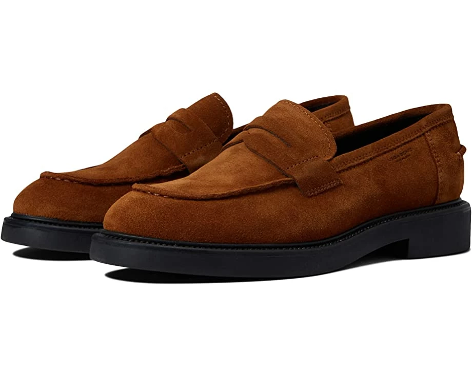Vagabond Shoemakers Alex W Suede Penny Loafer 1 Vagabond Shoemakers Alex W Suede Penny Loafer