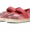 TOMS Kids Crackle Foil Tiny Mary Jane (Toddler/Little Kid)