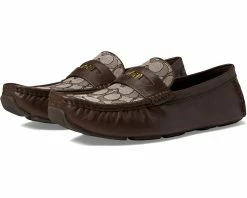 COACH Coin Signature Leather Driver