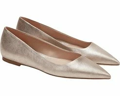 M.M.LaFleur Rowan Flat - Brushed Metallic