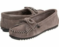 Minnetonka Kilty Suede Moc